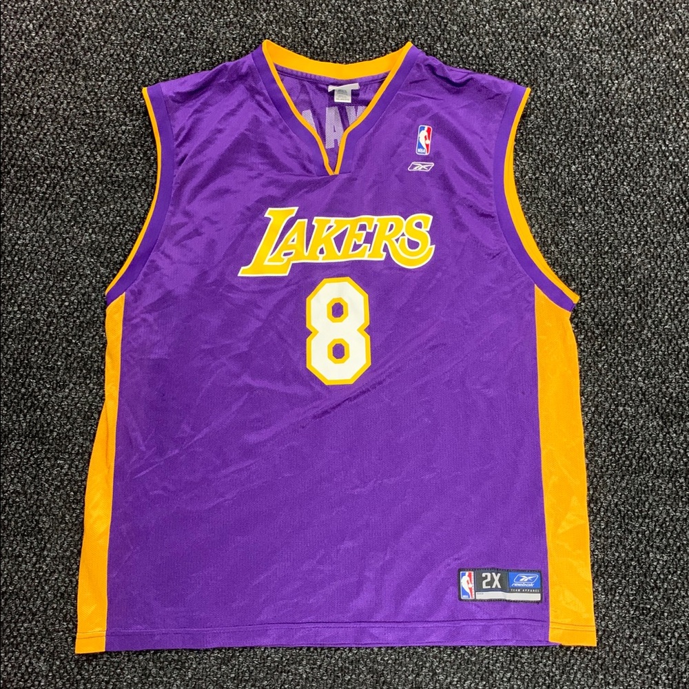 Kobe Bryant Los Angeles Lakers Jersey Reebok 2XL - Picture 2 of 8
